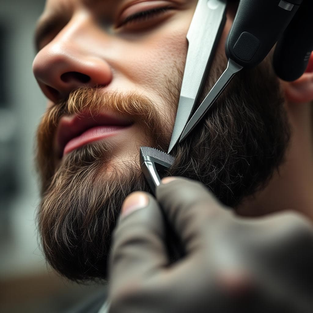Corte de barba